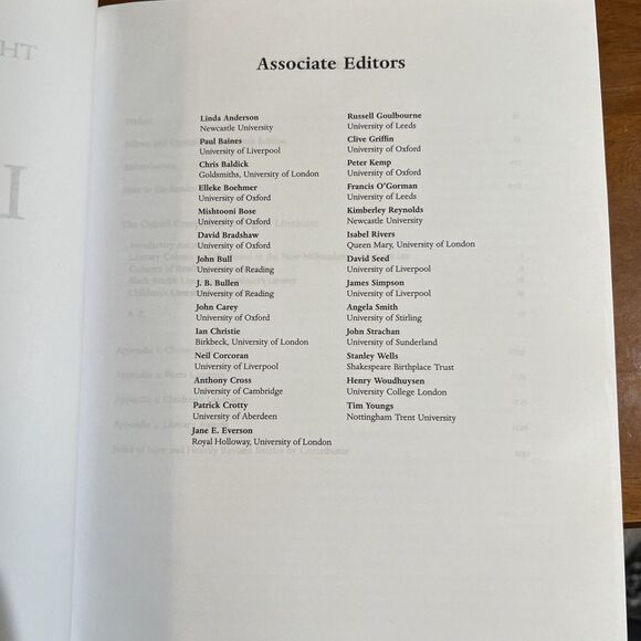 The Oxford Companion to English Literature Hardcover Seventh Edition NEW‎ - Picture 6 of 8